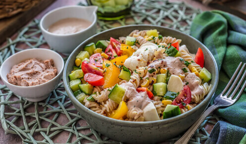 Recept Ljetna salata s tjesteninom